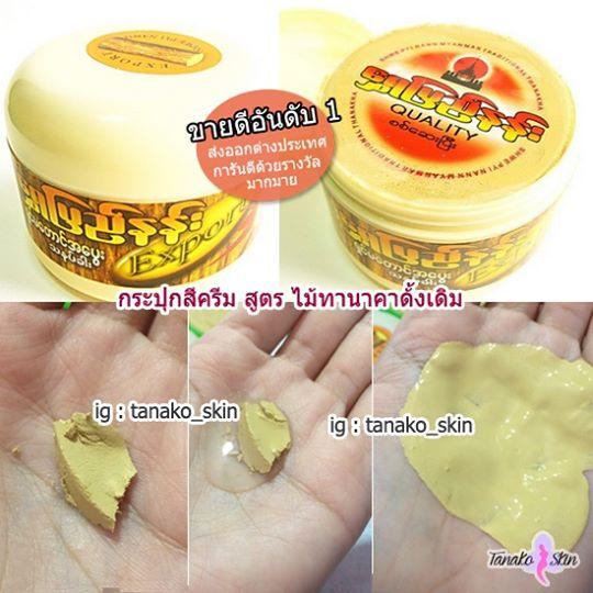 sử dụng bột nén Thanakha