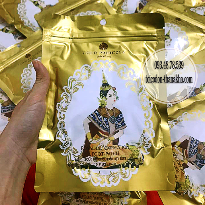 Miếng dán thải độc bàn chân Thailand