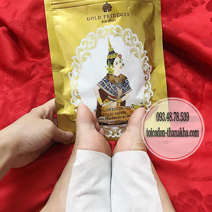 Miếng dán thải độc bàn chân Thái Lan