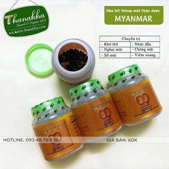 dầu hít thảo mộc Myanmar