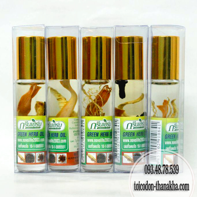 Dầu gió nhân sâm Thái Lan