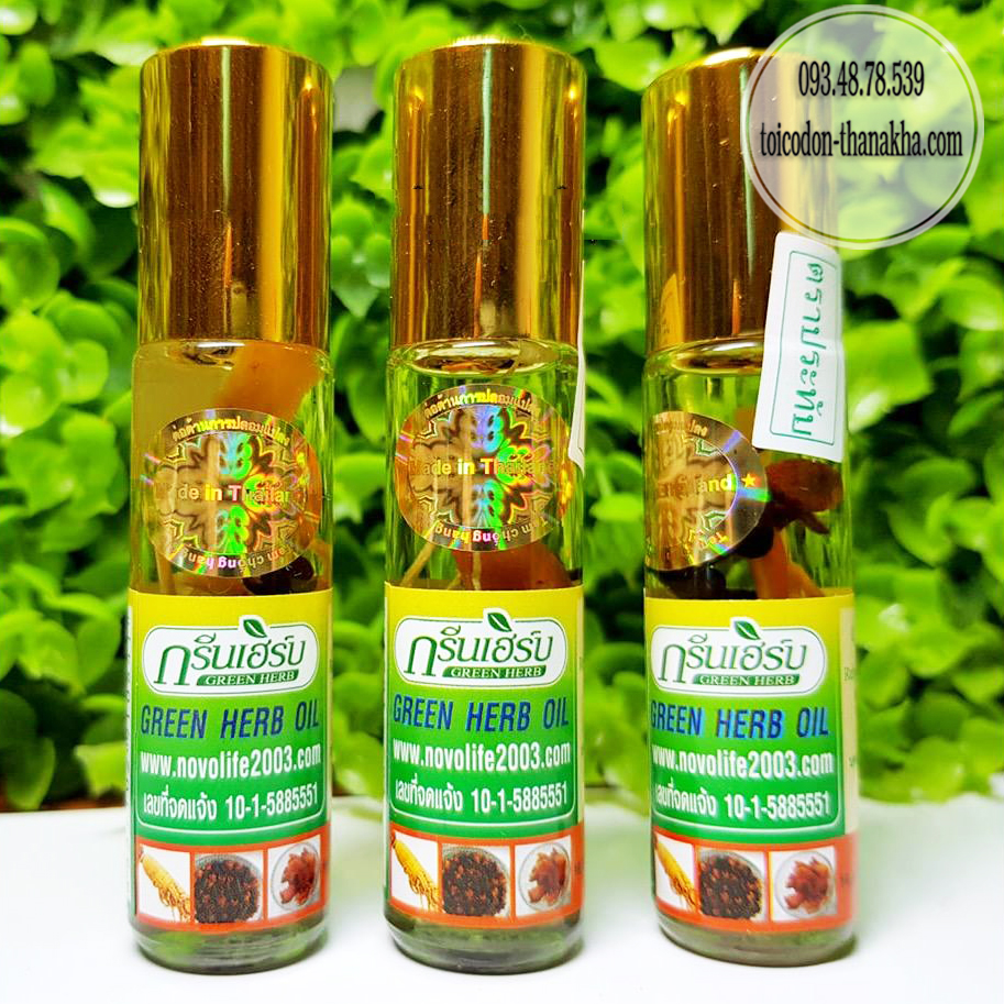 DẦU LĂN TINH DẦU NHÂN SÂM THÁI LAN