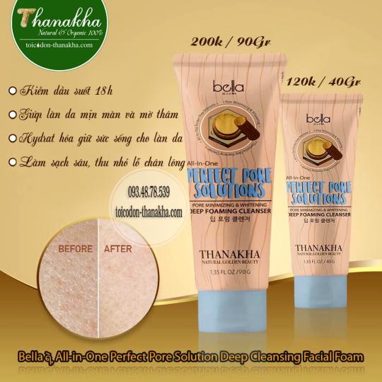 sữa rửa mặt thanakha