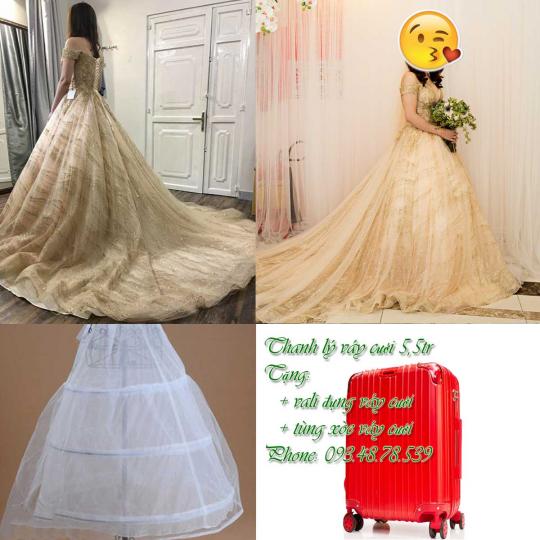 Thanh lý váy cưới 