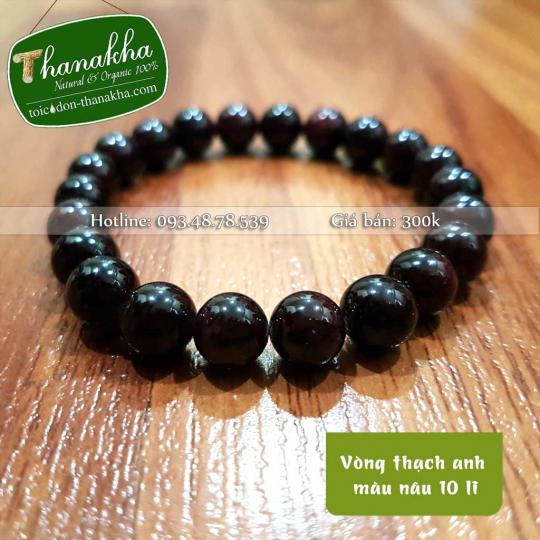 Vòng thạch anh màu nâu Myanmar