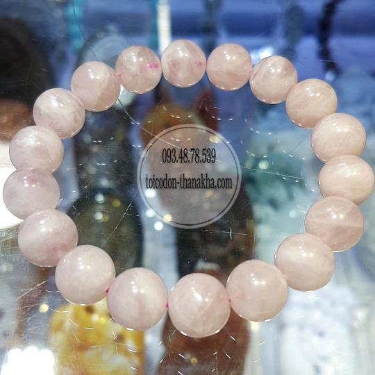 Vòng phong thủy thạch anh hồng Myanmar